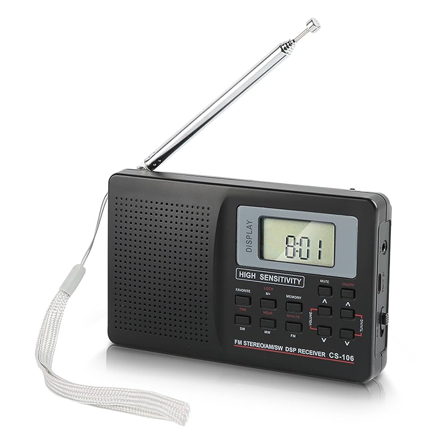 クリスタルラジオAM.FM Tzt多機能クリスタルラジオfmラジオ磁気リングデュアル